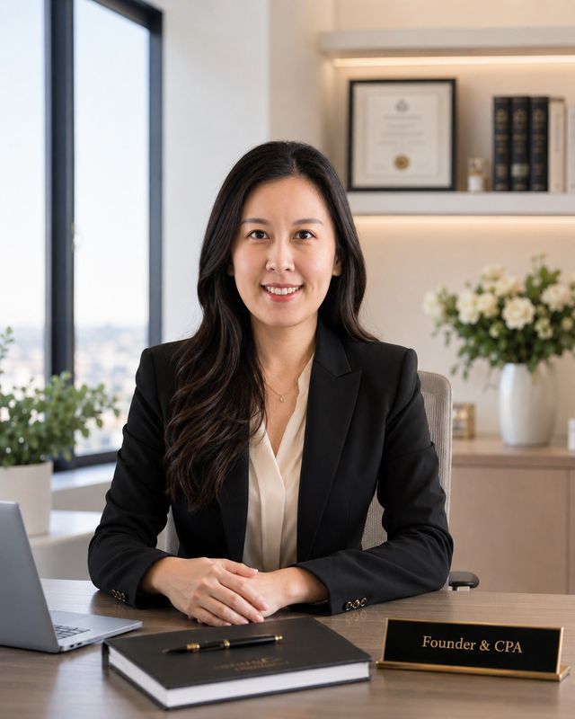 Jenny Gao, CPA, EA——B&G美国财税创始人，佛罗里达州注册会计师（CPA）、IRS Enrolled Agent